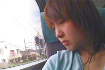 電車で熟睡のiPod娘-03